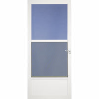 Classic View Storm Door, White, 36 x 80-81-In.