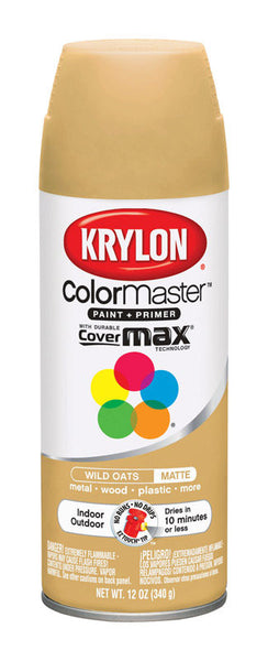 Krylon Stone Matte Travertine Tan Textured Spray Paint (NET WT. 12
