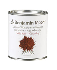 Benjamin Moore  Gennex  Oxide Red  Colorant Systems  1 qt.