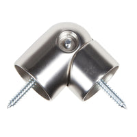 Kenney Satin Nickel Swivel Socket 3/4 in. L X 1 in. L