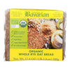 Genuine Bavarian Organic Bread - Whole Rye Oat - Case of 6 - 17.6 oz