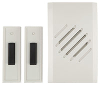 Carlon Lamson & Sessons RC3732D White Wireless Plug-In Doorbells                                                                                      