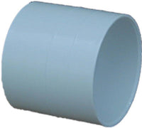 PVC Pipe Sewer Drain Coupling, 6-In.