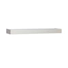 Knape & Vogt White Wood Floating Shelf