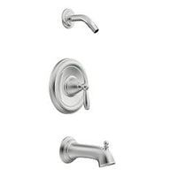 Chrome Posi-Temp(R) tub/shower