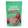 Love Grown Foods Oat Clusters - Sweet Cranberry Pecan - Case of 6 - 12 oz.