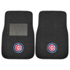 MLB - Chicago Cubs Embroidered Car Mat Set - 2 Pieces