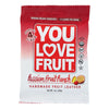 You Love Fruit - Organic Fruit Leather - Passion Fruit Punch - Case of 12 - 1 oz.