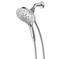 CHROME SIX-FUNCTION 5.5" DIAMETER SPRAY HEAD HANDSHOWER