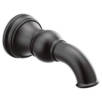 Matte black nondiverter spouts