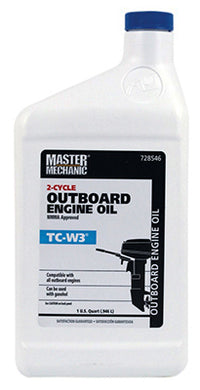 Outboard Engine Oil, 2-Cycle, 1-Qt. (Pack of 12)