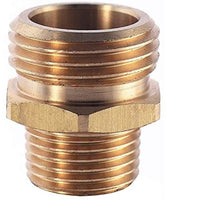 PlumbCraft Brass 3/4 in. D X 1/2 in. D Hose Adapter 1 pk