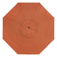 Sunline  9 ft. Tiltable Cayenne  Traditional  Market Umbrella