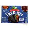 Garden of Eatin' Blue Corn Taco Dinner Kit - Blue Corn - Case of 12 - 9.4 oz.