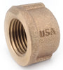 Amc 738108-12 3/4" Brass Lead Free Pipe Cap