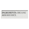 Rice Select Arborio Rice - Organic - Case of 4 - 32 oz.