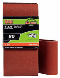 Gator 36 in. L X 4 in. W Aluminum Oxide Sanding Belt 80 Grit Medium 1 pc