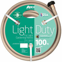 Teknor Apex 5/8 in. D X 100 ft. L Light Duty Garden Hose Beige