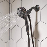 MEDITERRANEAN BRONZE SIX-FUNCTION 3.5" DIAMETER SPRAY HEAD HANDSHOWER