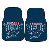 Howard University Carpet Car Mat Set - 2 Pieces