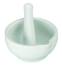 Bia Cordon Bleu Inc 904031 8 Oz White Porcelain Morter & Pestle                                                                                       