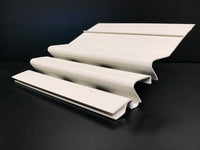 Crane WaterFall White PVC K-Style Gutter Guard 4 L ft. x 4 W in.