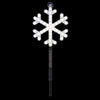 Santa's Best  LED  White  Snowflake  Christmas Decor