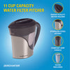 ZeroWater  Ready Pour  11 cups Silver  Water Filtration Pitcher