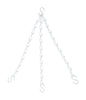 National Hardware White Steel 18 in. H Three Point Chains (Pack of 5)