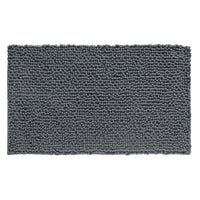 Interdesign 19013 30" X 20" Charcoal Microfiber Frizz Rug (Pack of 3)