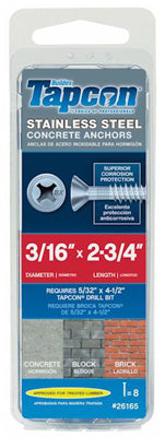 8PK 3/16x2.75 PH Anchor