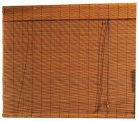 Lewis Hyman 0108120 6' X 6' Matchstick Bamboo Roll Up Blind With 6" Valance (Pack of 4)