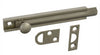 National Hardware Satin Nickel Solid Brass Flush Bolt