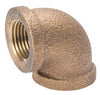 BK Products Southland 1/2 in. FIP Sizes X 1/2 in. D FIP Red Brass 90 Degree Elbow