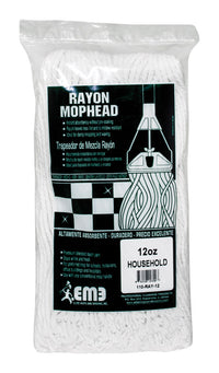 Elite 12 oz Mop Head Rayon (Pack of 6)