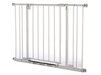 North States  White  29 in. H x 28-38.5 in. W Metal  Child Safety Gate