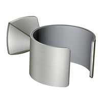 BRUSHED NICKEL HAIR DRYER HOLDER