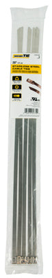 Wide Cable Tie, Stainless Steel, 20-In., 5-Pk.