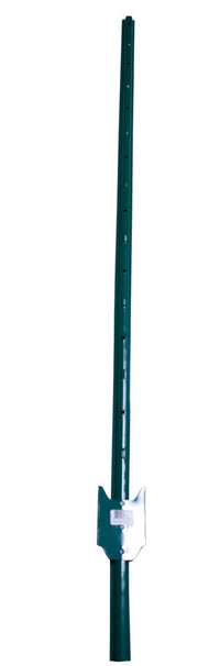 American Posts 72 in. H 14 Gauge Powder Coated Green steel U-Post (Pack of 10)