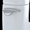 TOTO® UltraMax® II 1G® One-Piece Elongated 1.0 GPF Universal Height Toilet with CEFIONTECT and SS124 SoftClose Seat, WASHLET+ Ready, Cotton White - MS604124CUFG#01