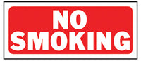 Hy-Ko English No Smoking Sign Plastic 6 in. H x 14 in. W (Pack of 5)