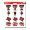 Texas Tech University 12 Count Mini Decal Sticker Pack