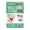 Natural Sea Wild Albacore Tuna Pouch, Unsalted, Solid White - Case of 12 - 3 OZ