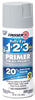 Zinsser Bulls Eye 123 Gray Flat Water-Based Primer 13 oz (Pack of 6)