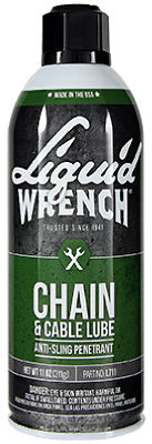 Liquid Wrench Chain and Cable Lubricant 11 oz