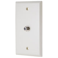 Jasco UltraPro Light Almond Plastic Wall Plate 1 pk