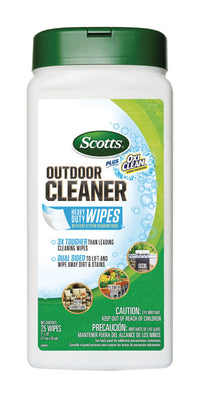 Scotts  Plus Oxi Clean  Outdoor Furniture Cleaner  25 count Cloth