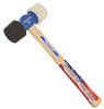 Vaughan 24 oz Mallet Rubber Head Hickory Handle