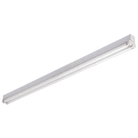 Lithonia Lighting  48.375 in. L White  Hardwired  Fluorescent  Strip Light