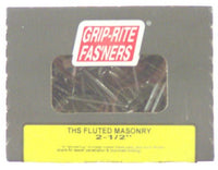 Grip Rite 212TFMAS1 THS Fluted Shank Masonry Nail